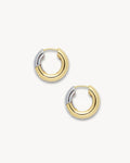 Chunky Hoops in 3/4 Gold
