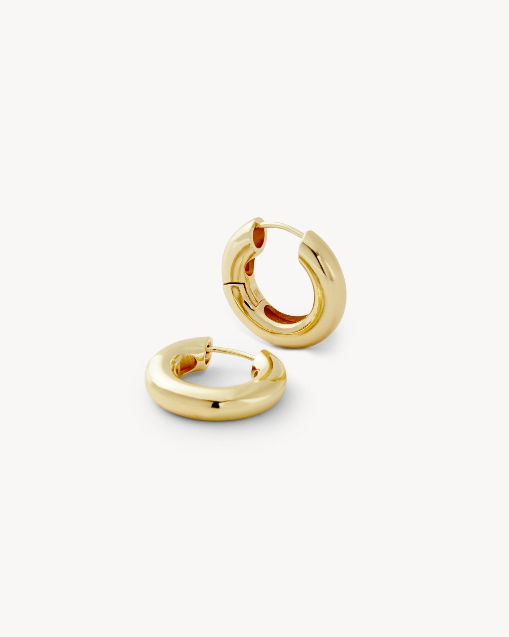 Chunky Hoops in Gold - MACHETE
