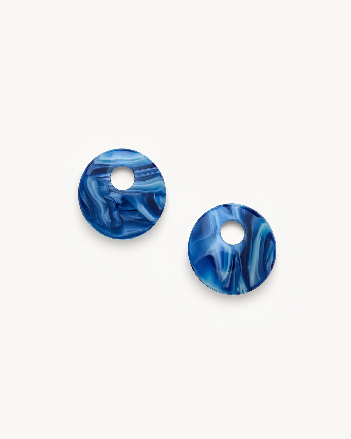 Disc Earring Charms in Capri
