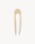 French Hair Pin in Alabaster