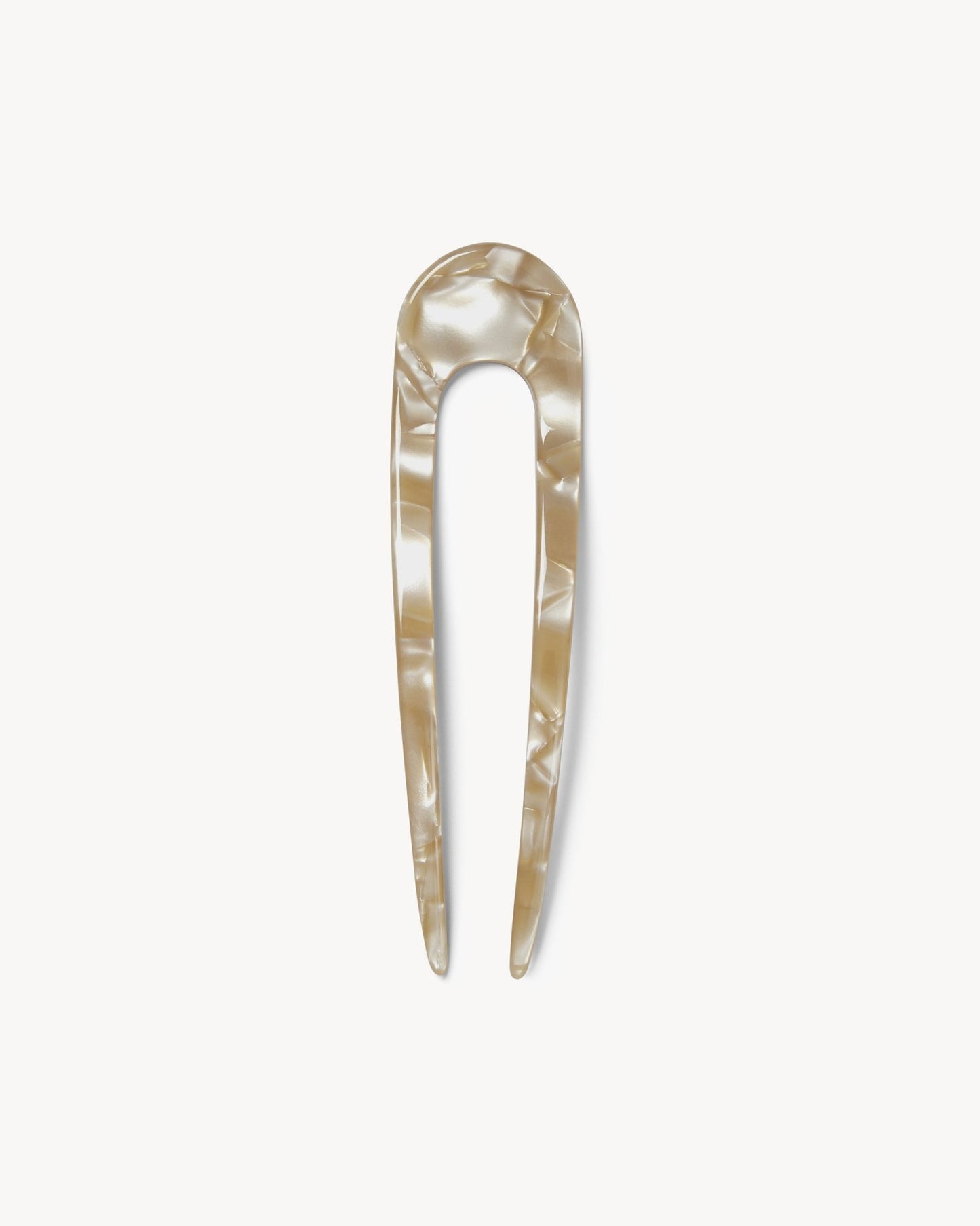 French Hair Pin in Sand Shell - MACHETE