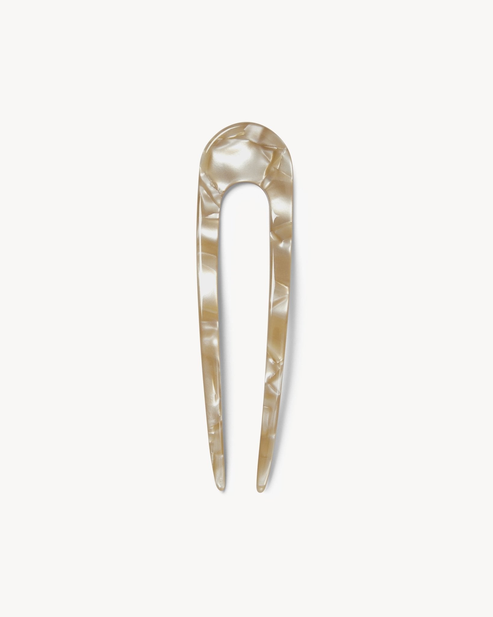 French Hair Pin in Sand Shell - MACHETE