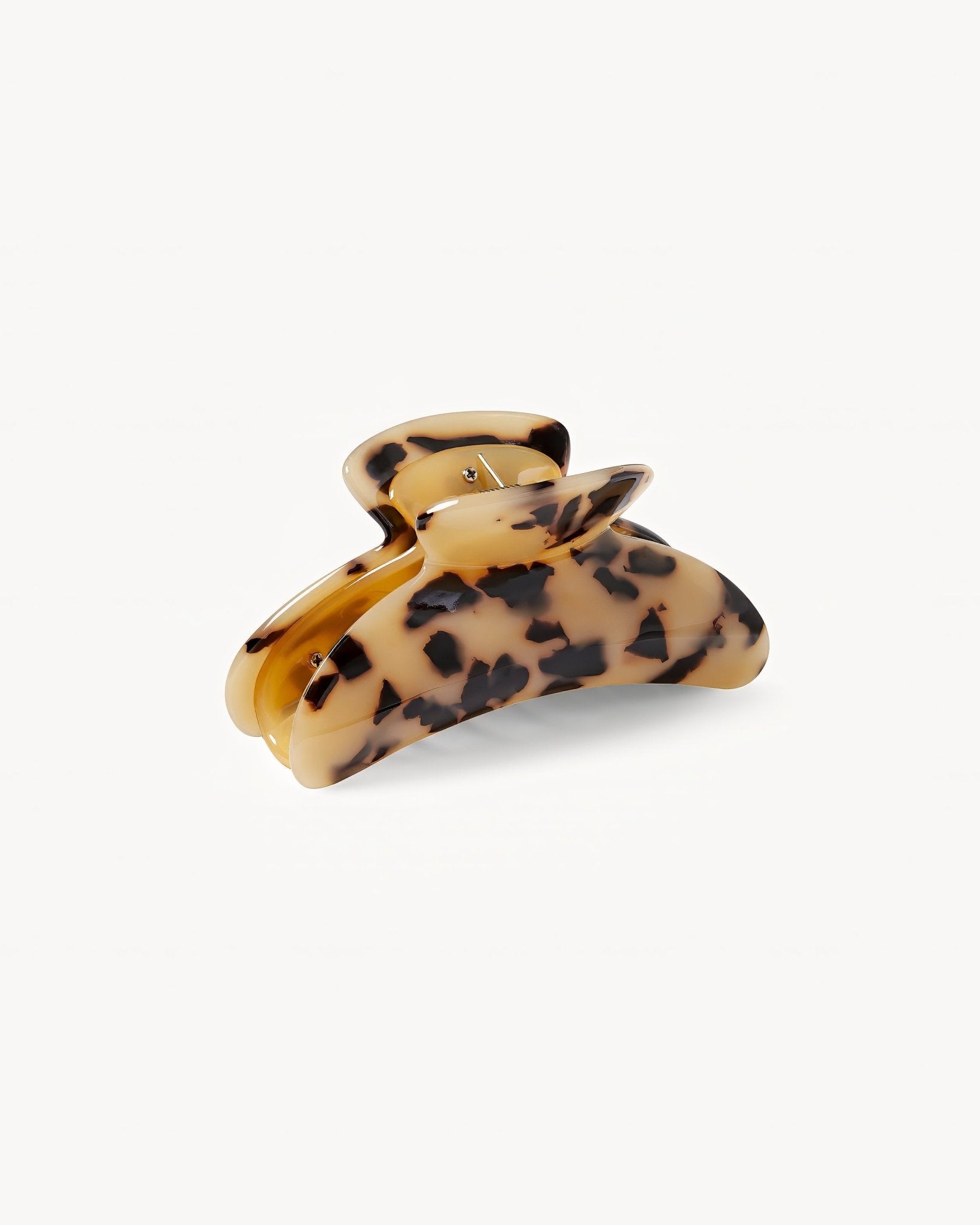 Grande Heirloom Hair Claw in Blonde Tortoise