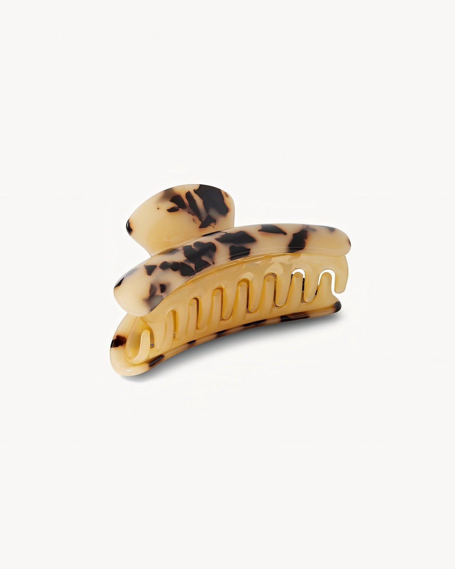 Grande Heirloom Hair Claw in Blonde Tortoise