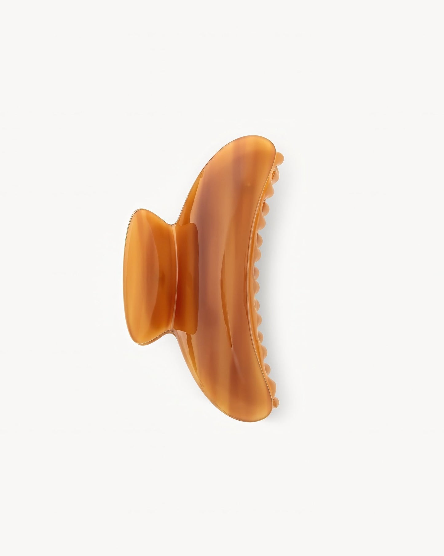 Grande Heirloom Hair Claw in Cognac