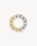 Interchangeable Link Bracelet in Gold + Silver Split