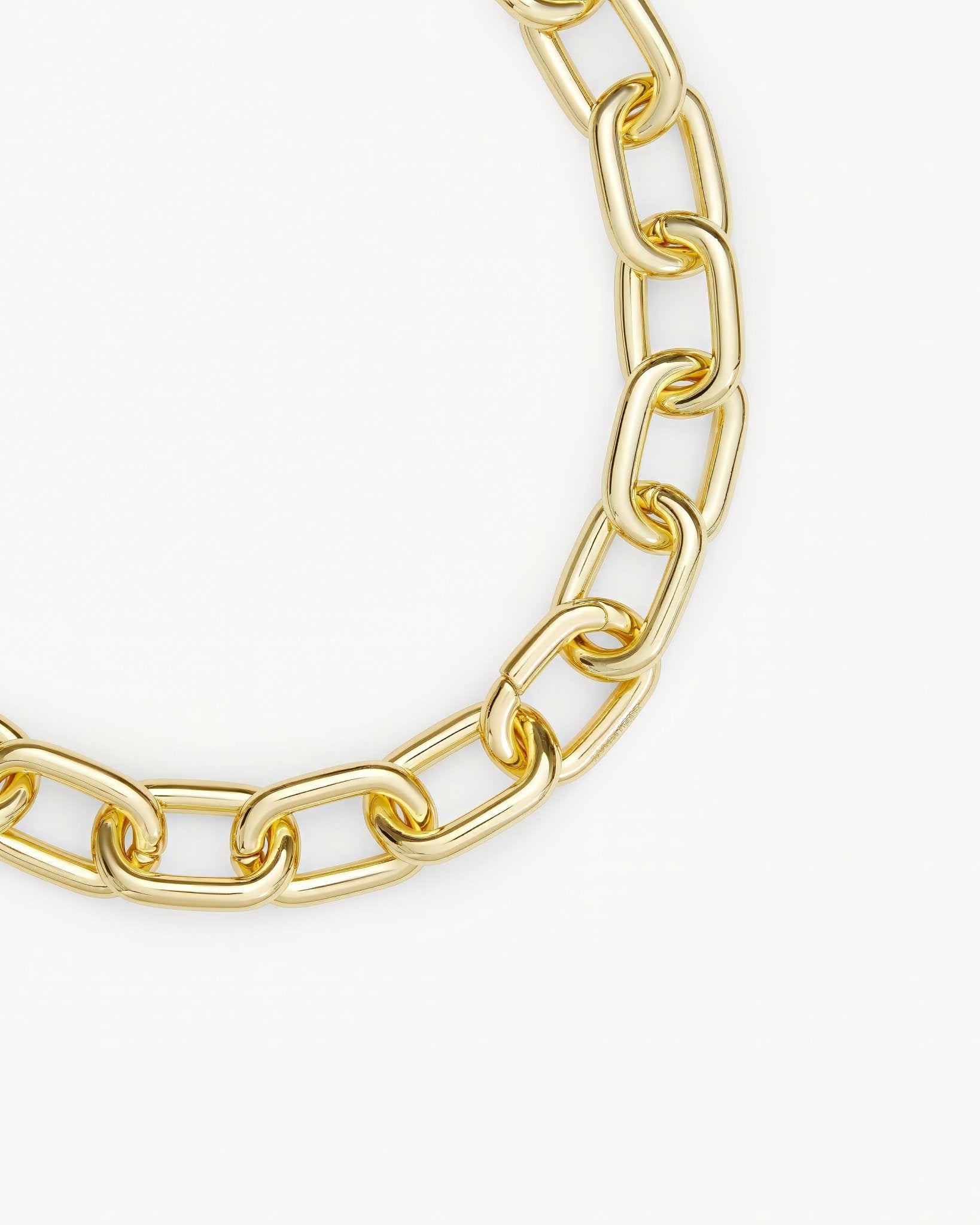 Interchangeable Link Necklace in 14k Gold