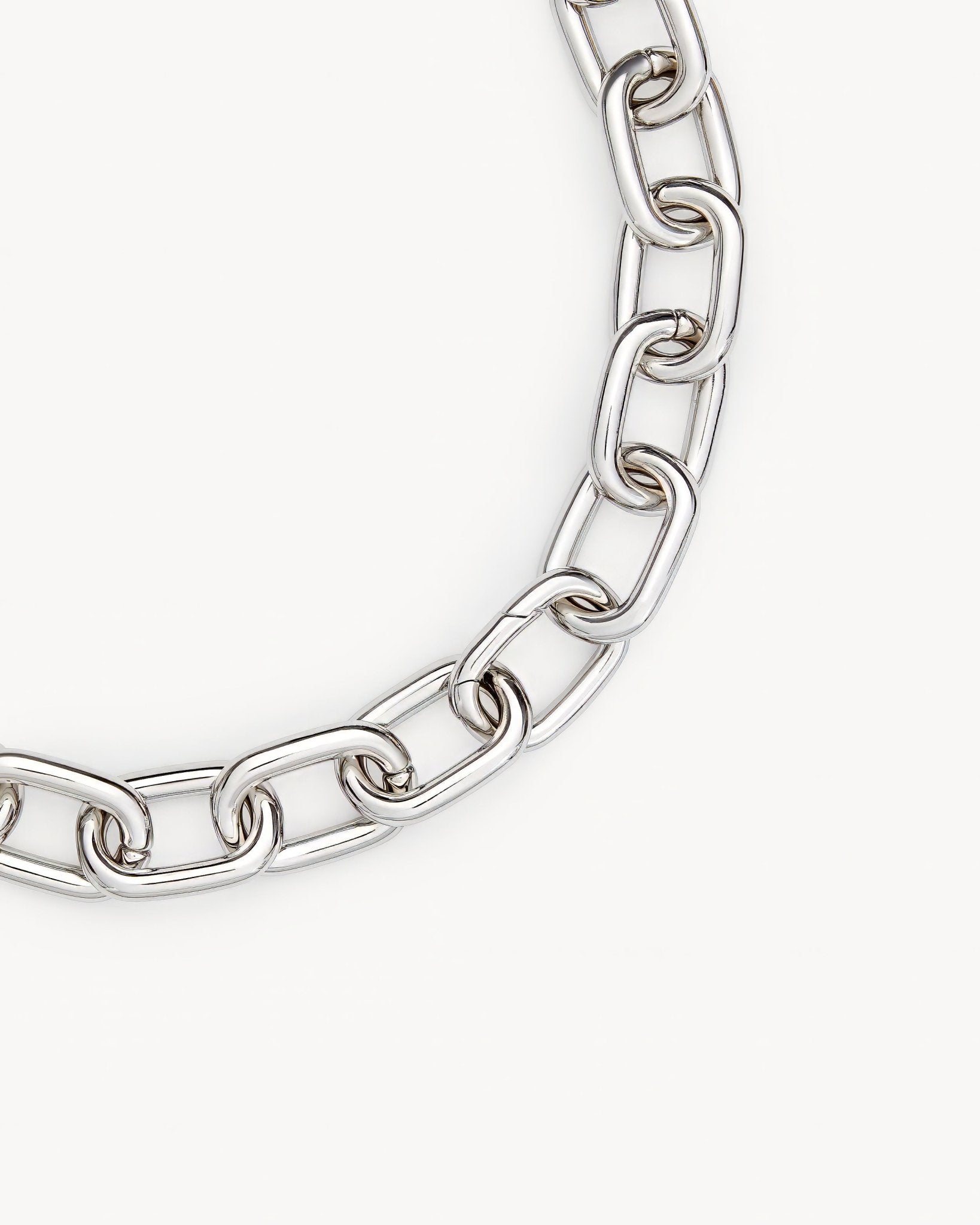 Interchangeable Link Necklace in Silver