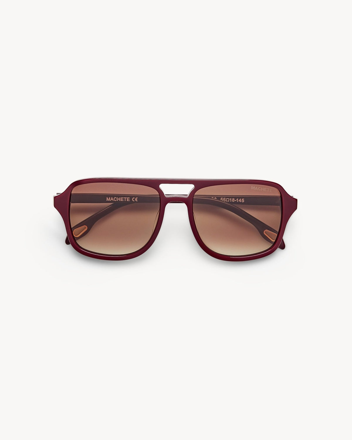 MACHETE Jane Sunglasses in Oxblood