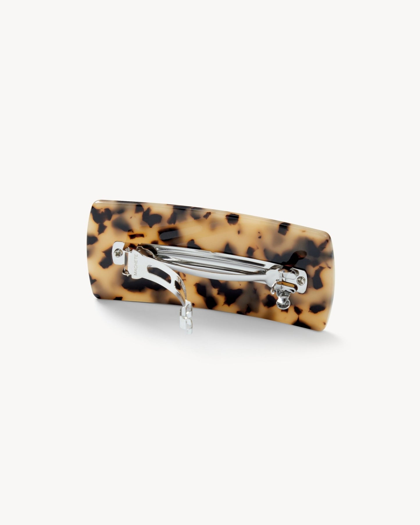 Jumbo Box Barrette in Blonde Tortoise - MACHETE
