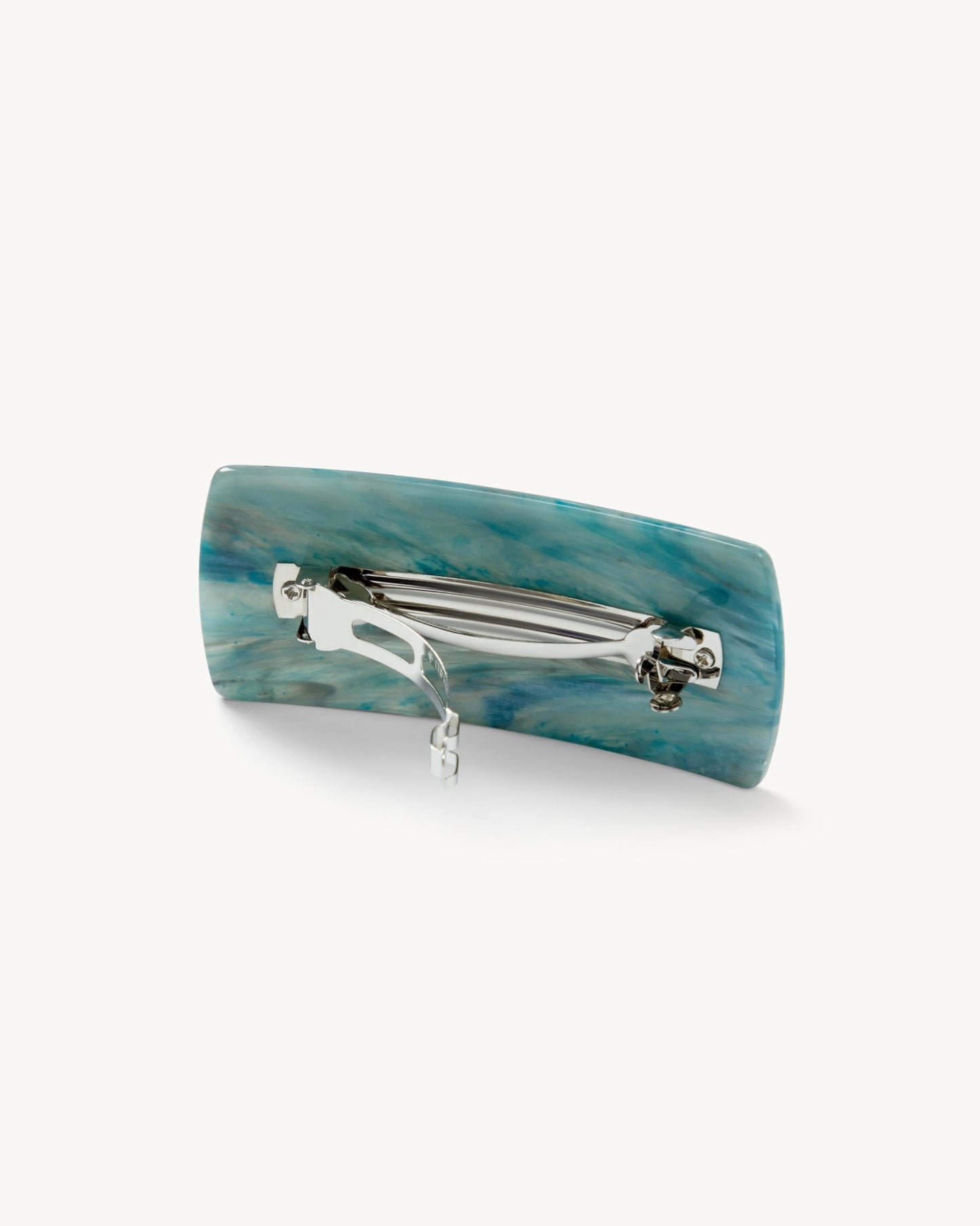 Jumbo Box Barrette in Jadeite - MACHETE