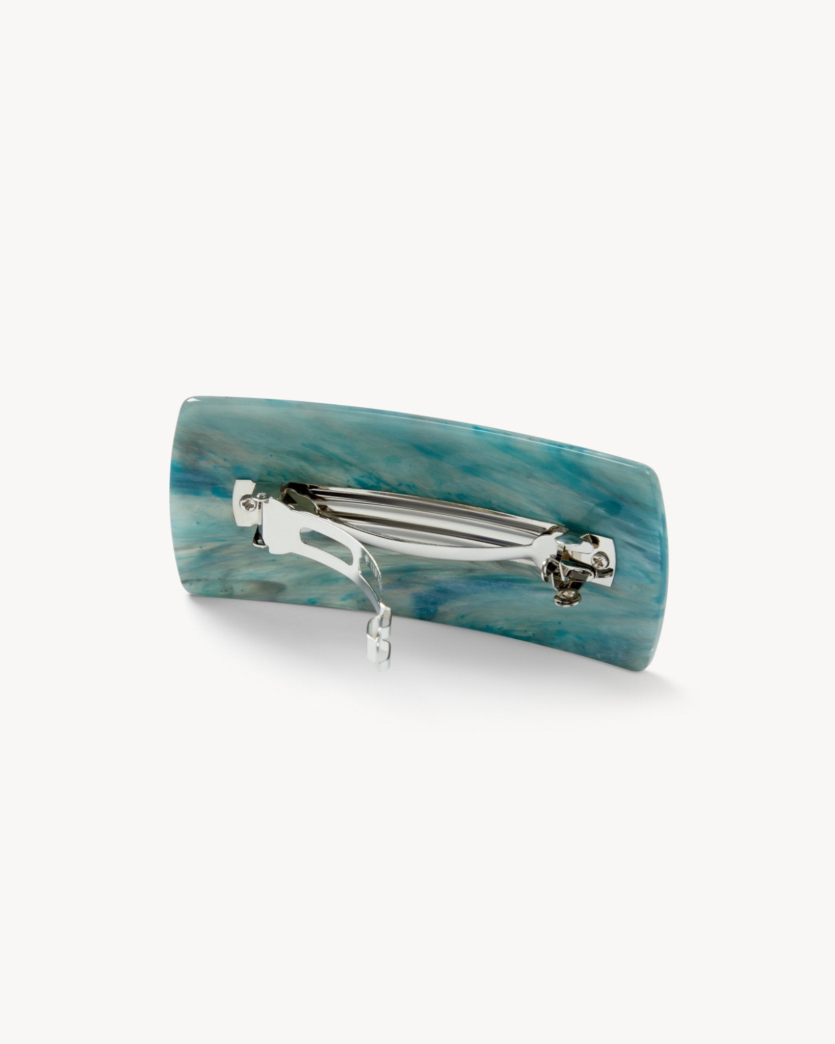 Jumbo Box Barrette in Jadeite - MACHETE