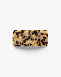 Jumbo Box Barrette in Blonde Tortoise