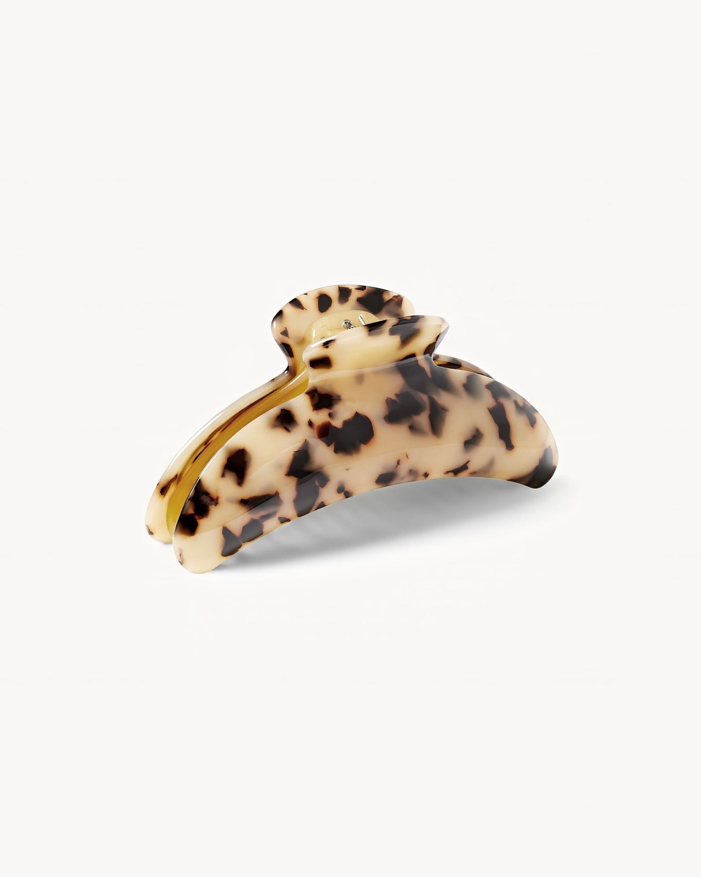 Jumbo Heirloom Hair Claw in Blonde Tortoise