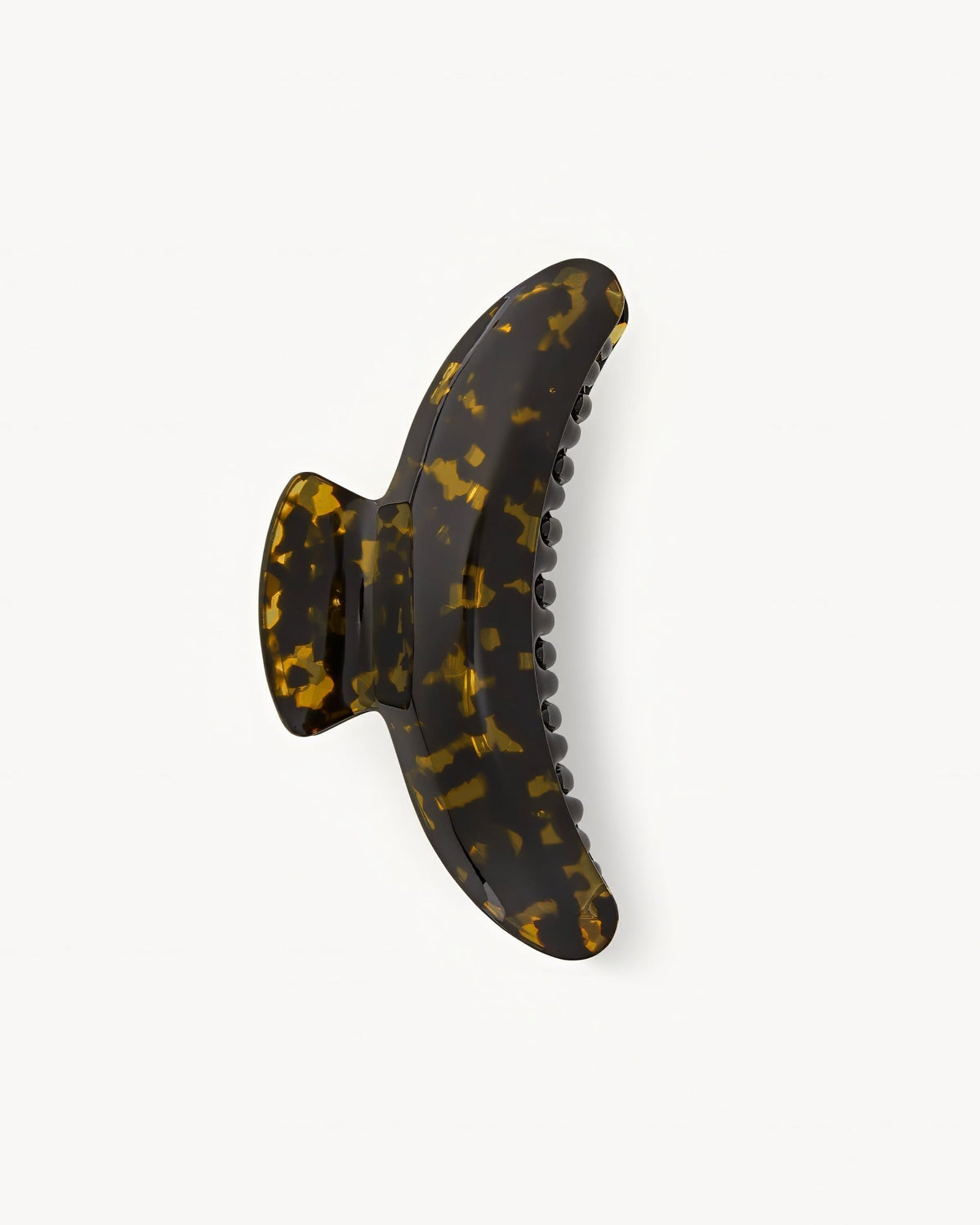 Jumbo Heirloom Hair Claw in Dark Tortoise