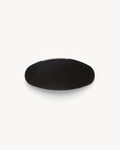 Jumbo Oval Barrette in Black