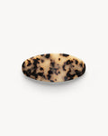 Jumbo Oval Barrette in Blonde Tortoise