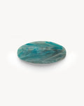 Jumbo Oval Barrette in Jadeite