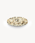 Jumbo Oval Barrette in Terrazzo