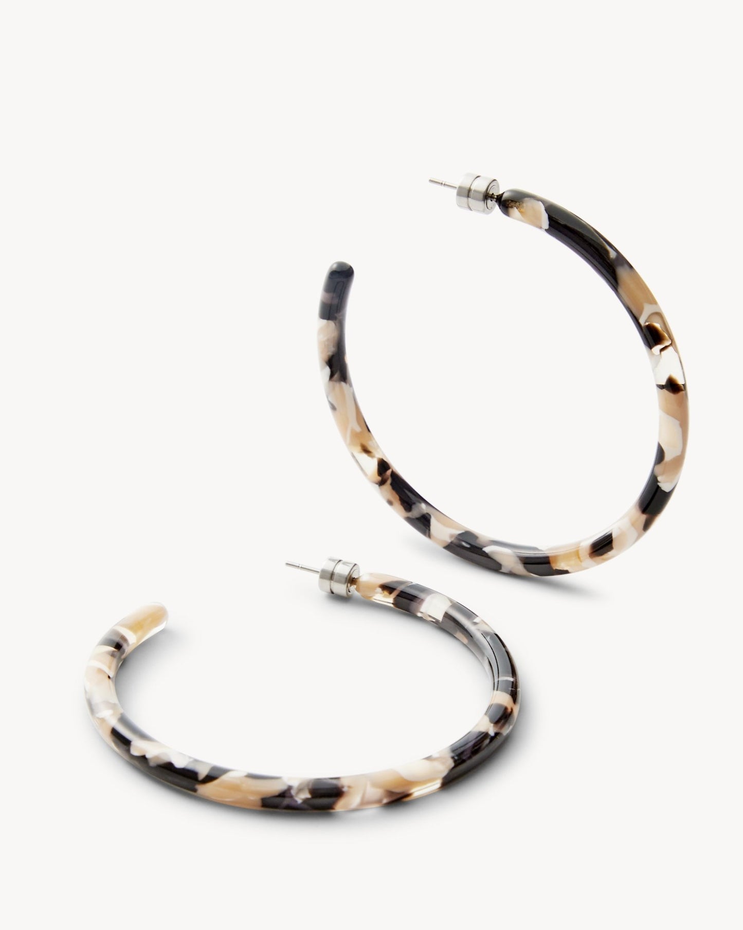 Large Hoops in Abalone - MACHETE
