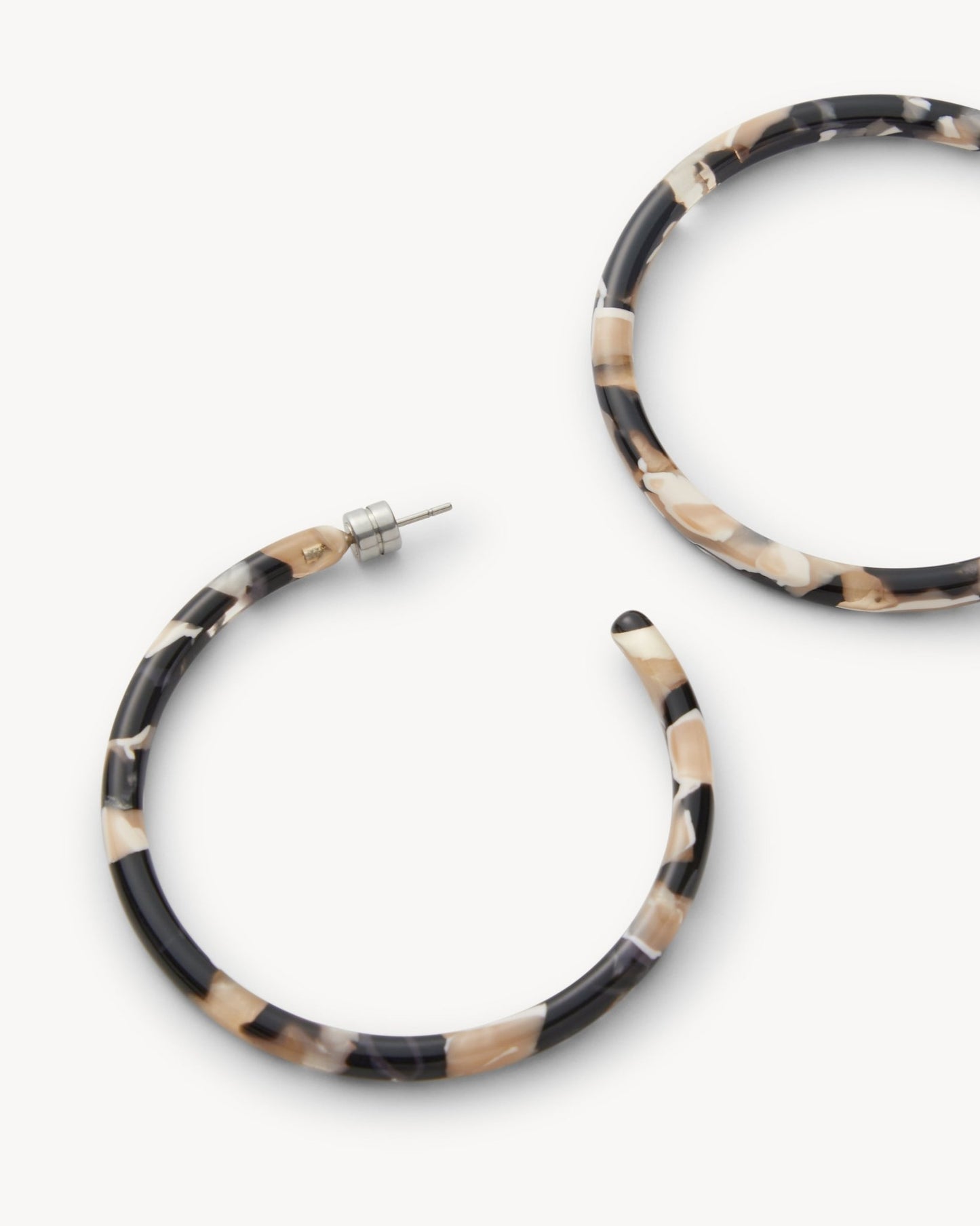 Large Hoops in Abalone - MACHETE