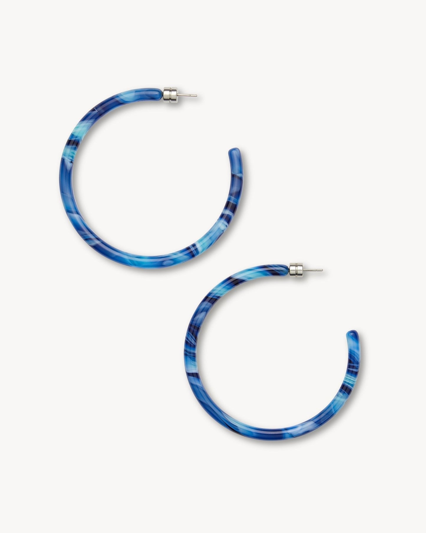 Large Hoop Earrings in Capri