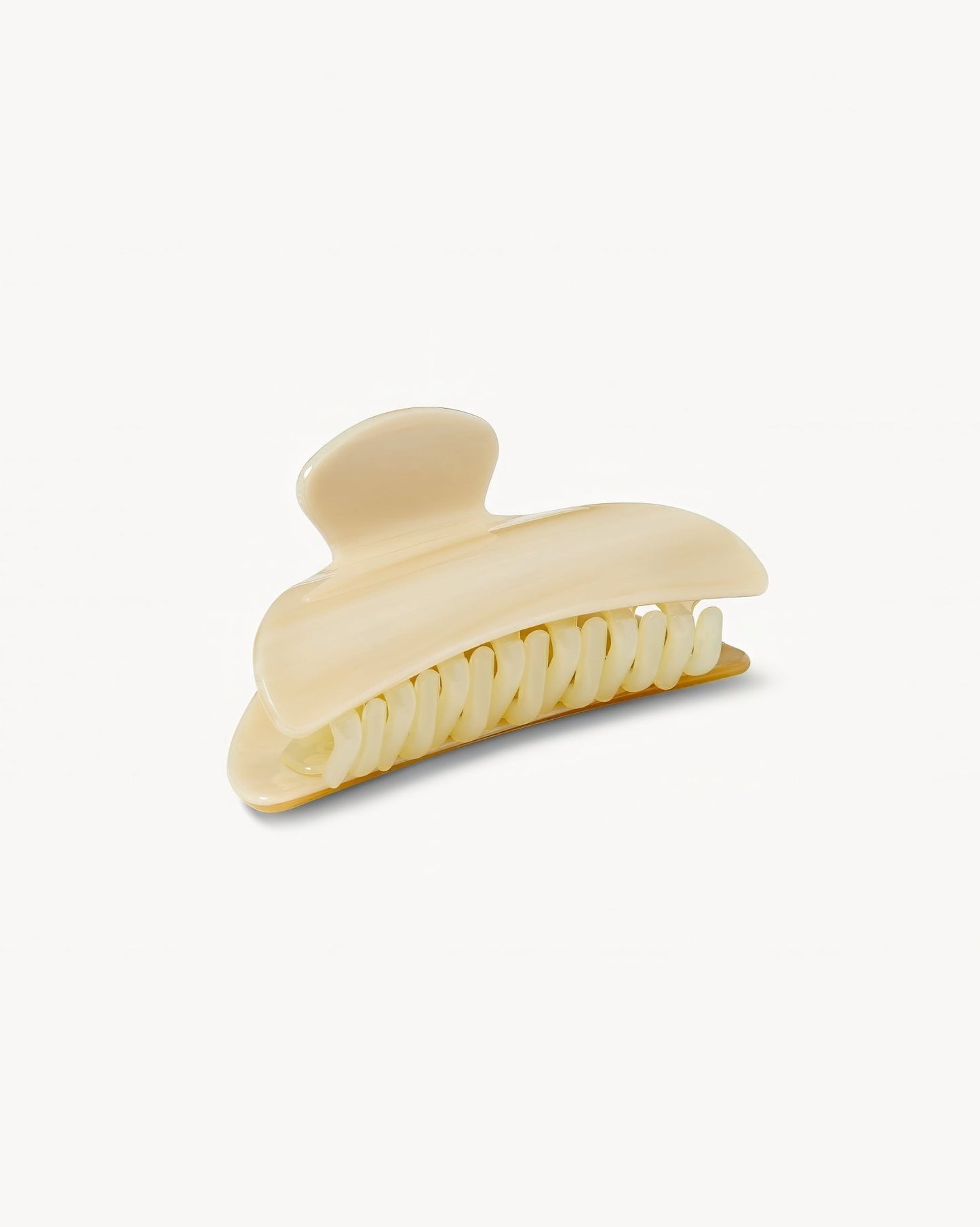 Midi Heirloom Hair Claw in Alabaster