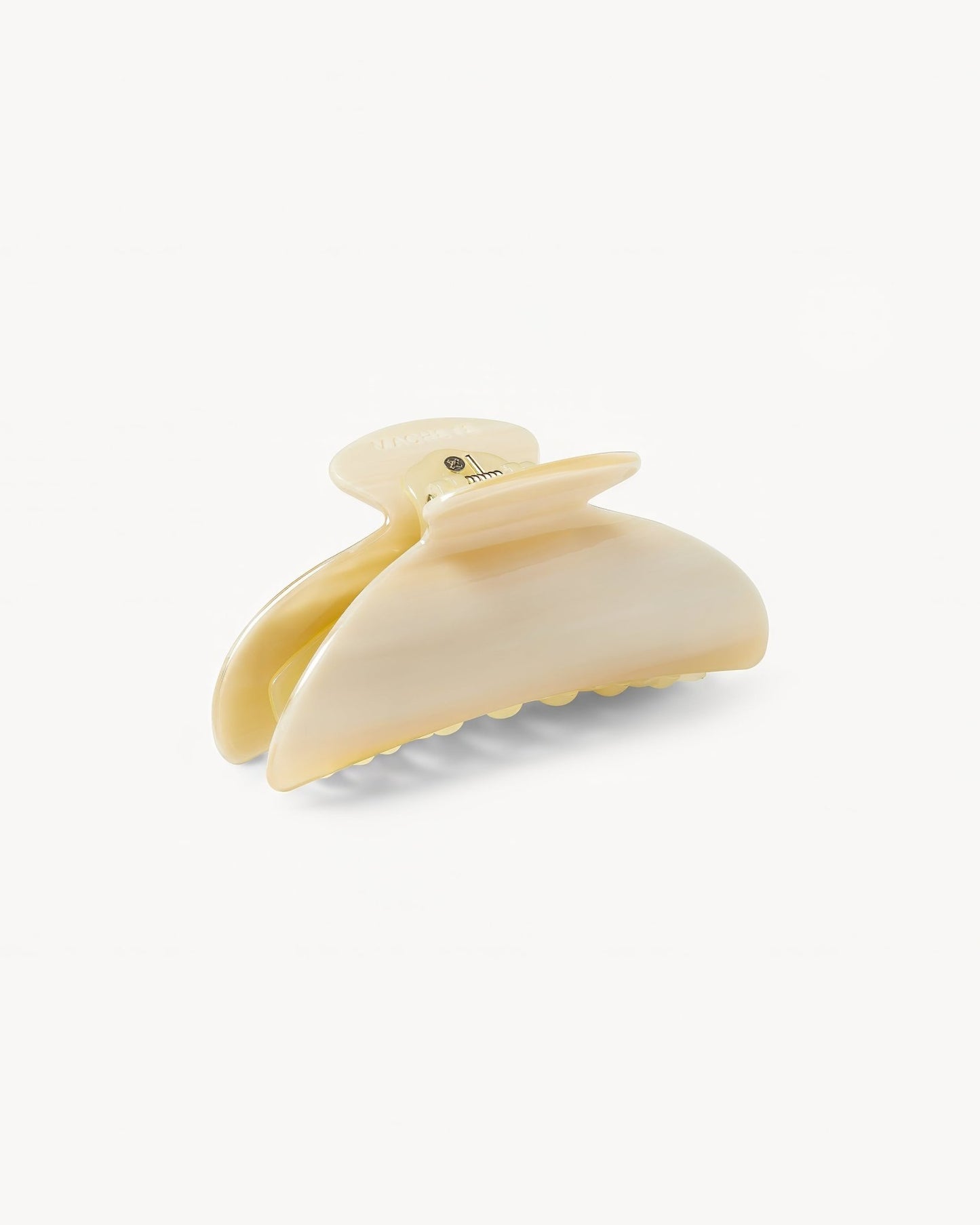 Midi Heirloom Hair Claw in Alabaster