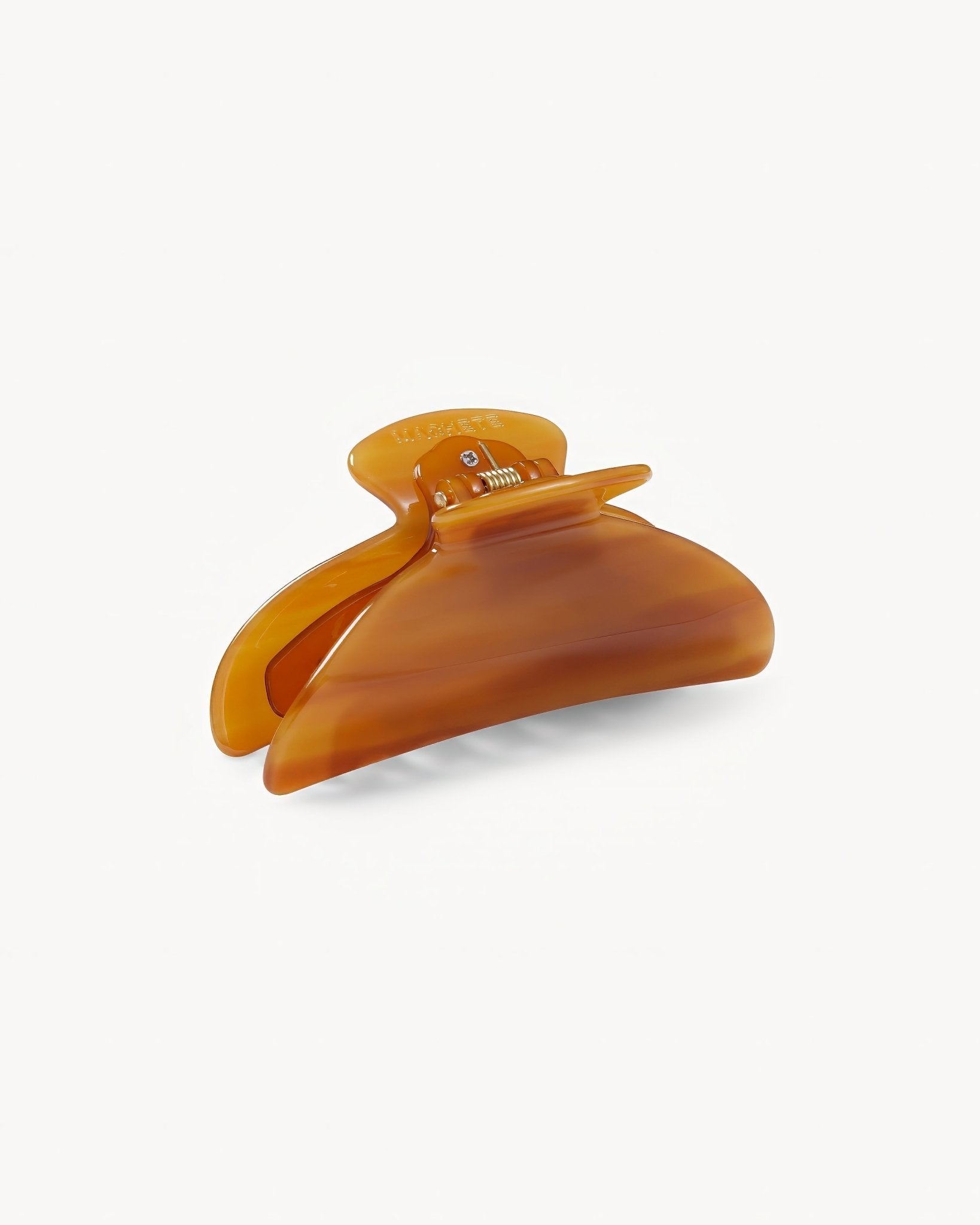 Midi Heirloom Hair Claw in Cognac