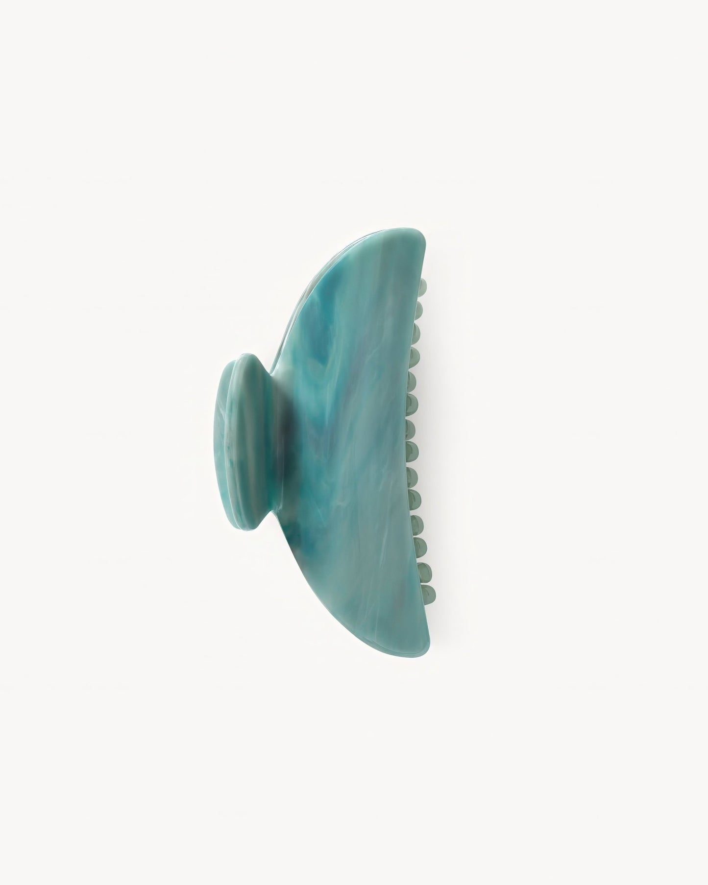 Midi Heirloom Hair Claw in Jadeite