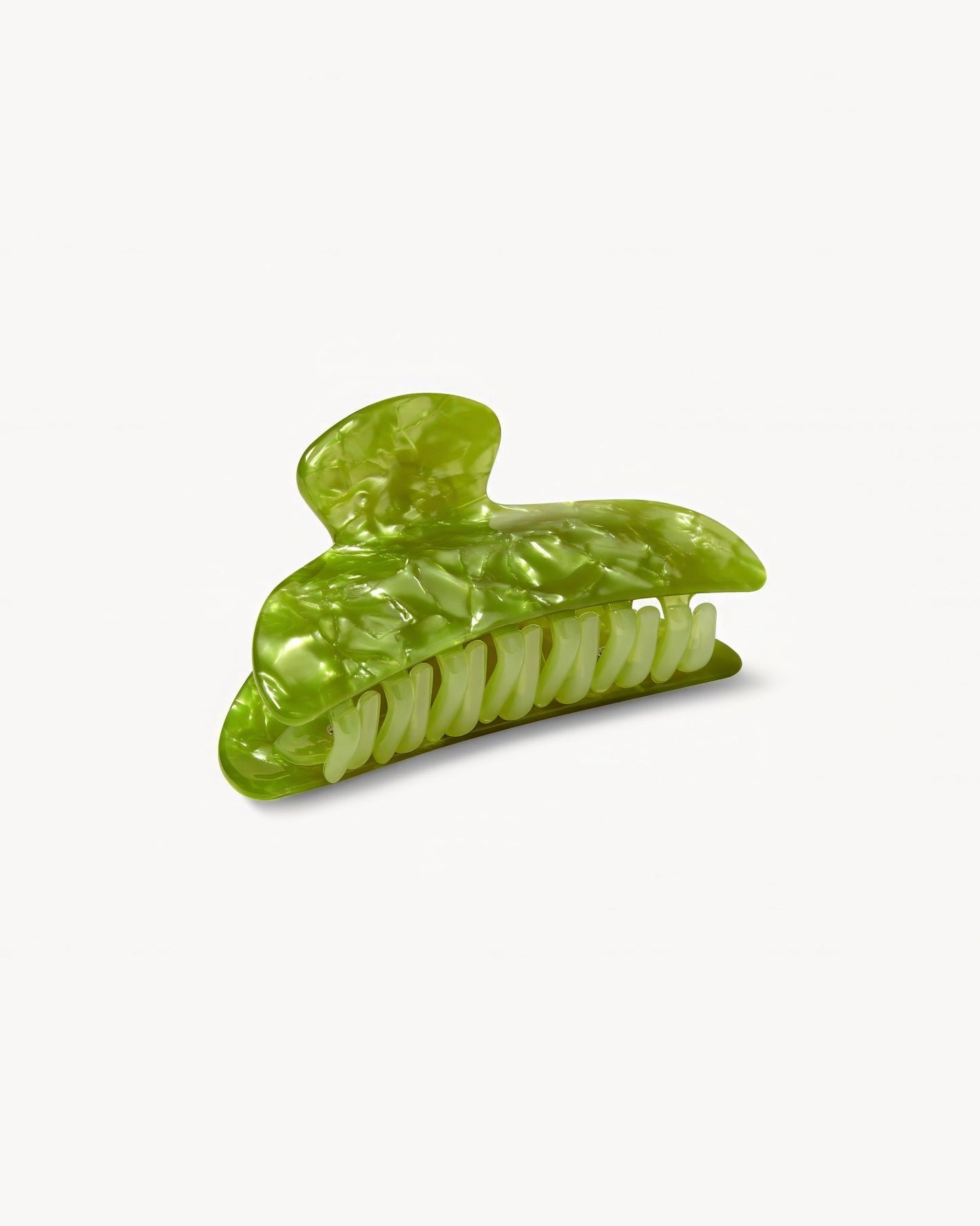 Midi Heirloom Hair Claw in Pistachio