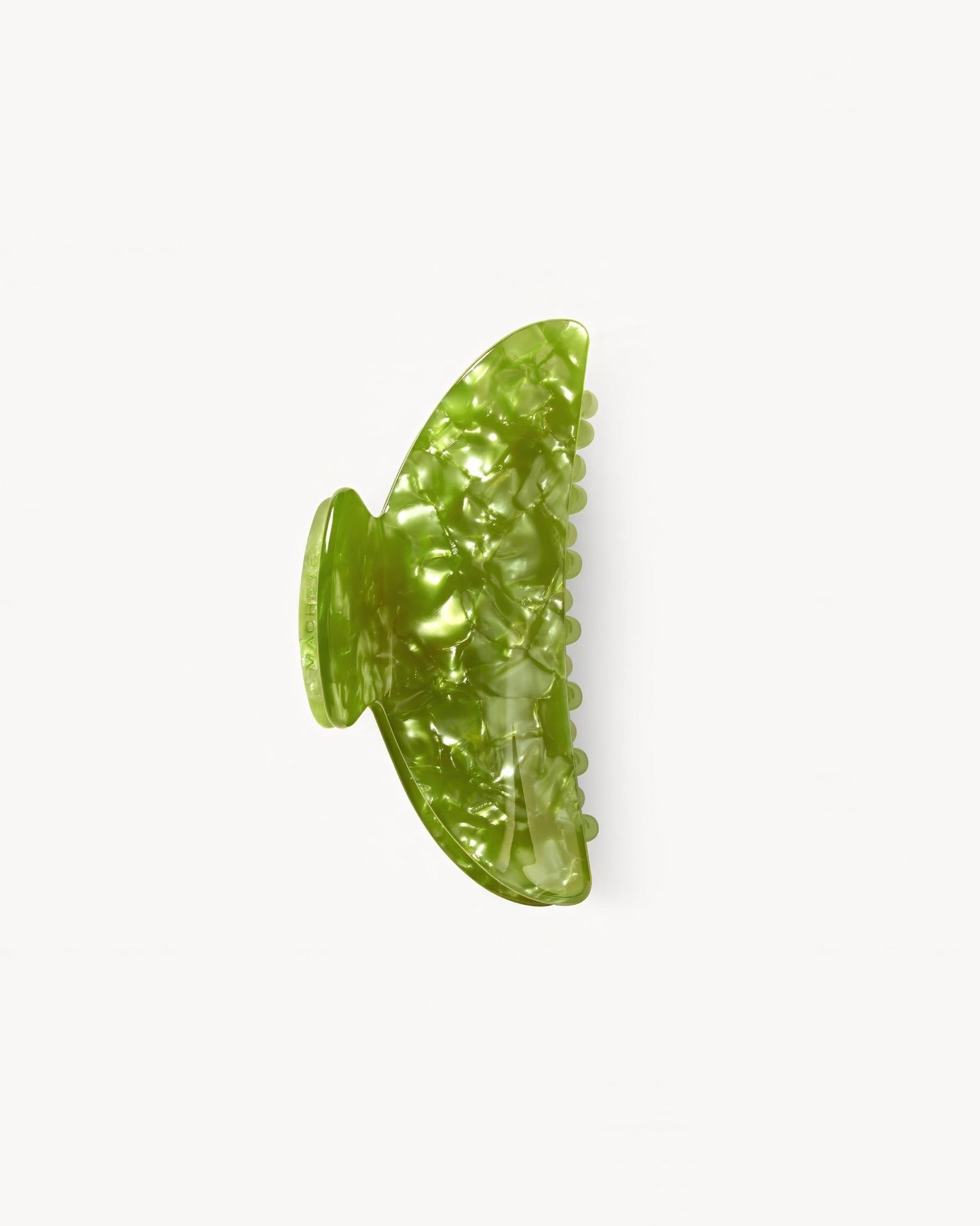 Midi Heirloom Hair Claw in Pistachio