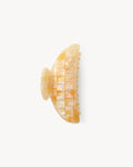 Midi Heirloom Claw in Sea Shell Checker