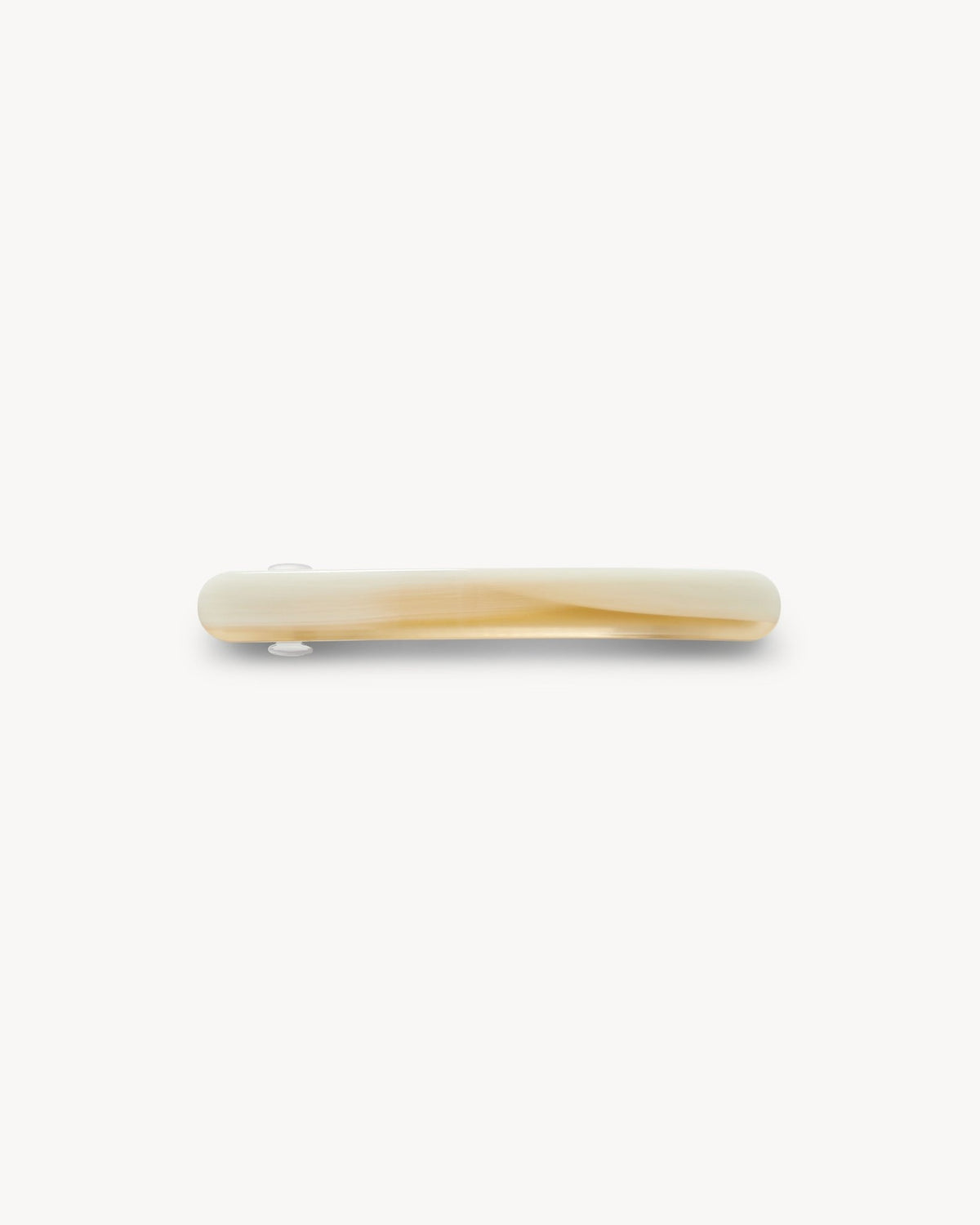 Midi Paris Barrette in Alabaster - MACHETE