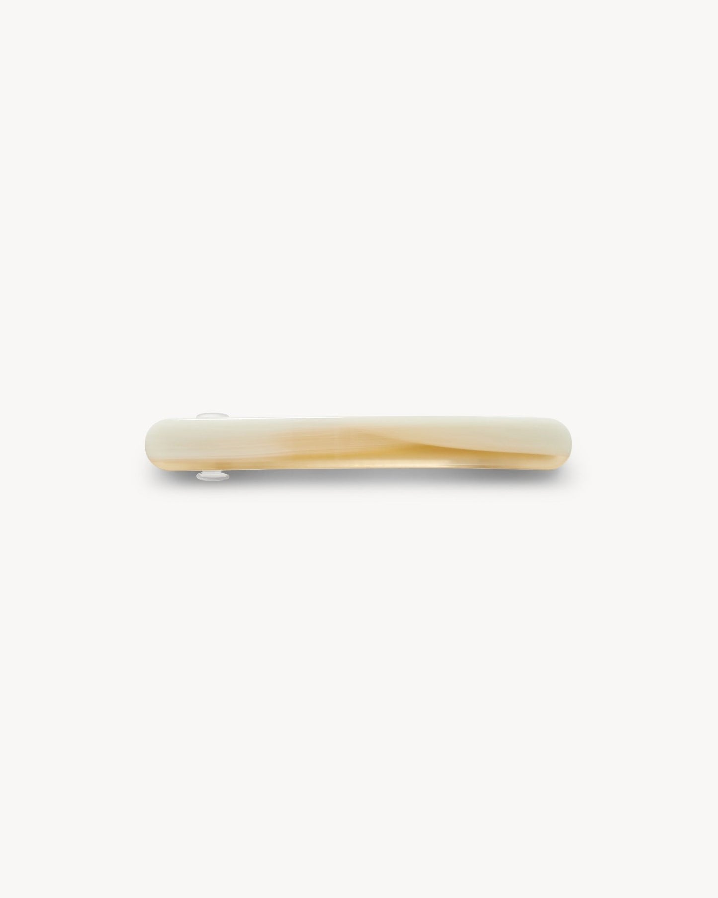 Midi Paris Barrette in Alabaster - MACHETE