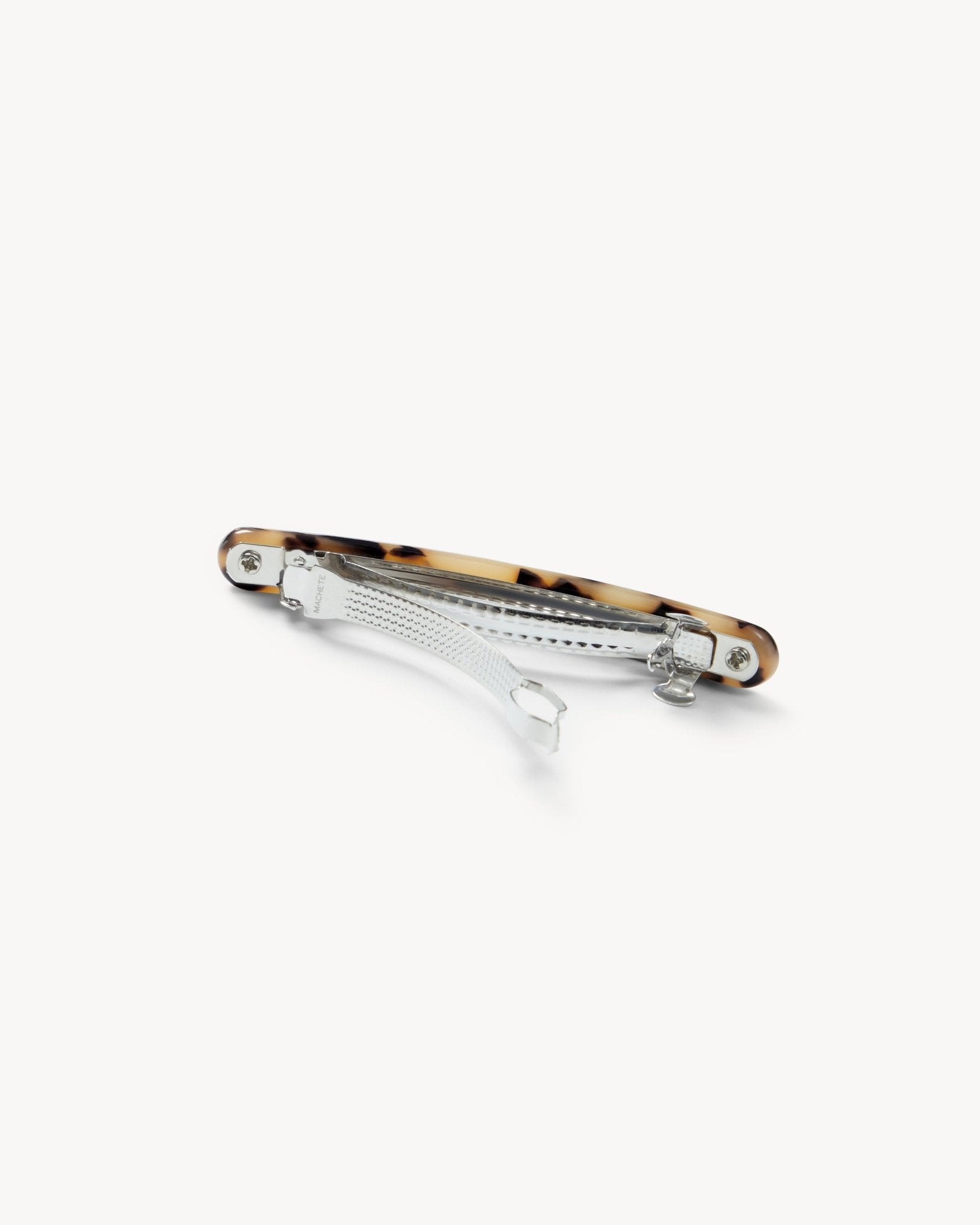 Midi Paris Barrette in Blonde Tortoise