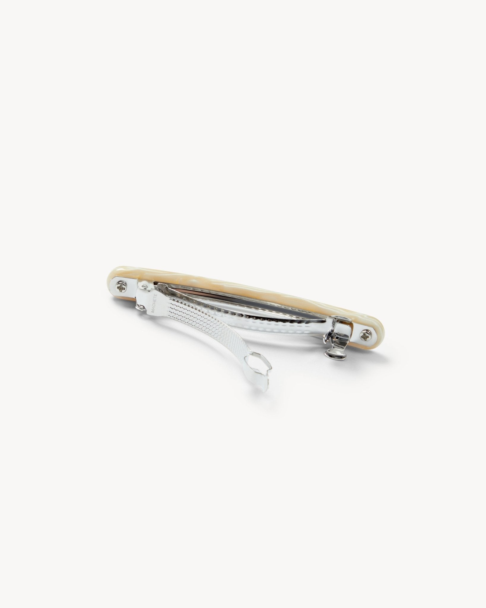 Midi Paris Barrette in Ivory
