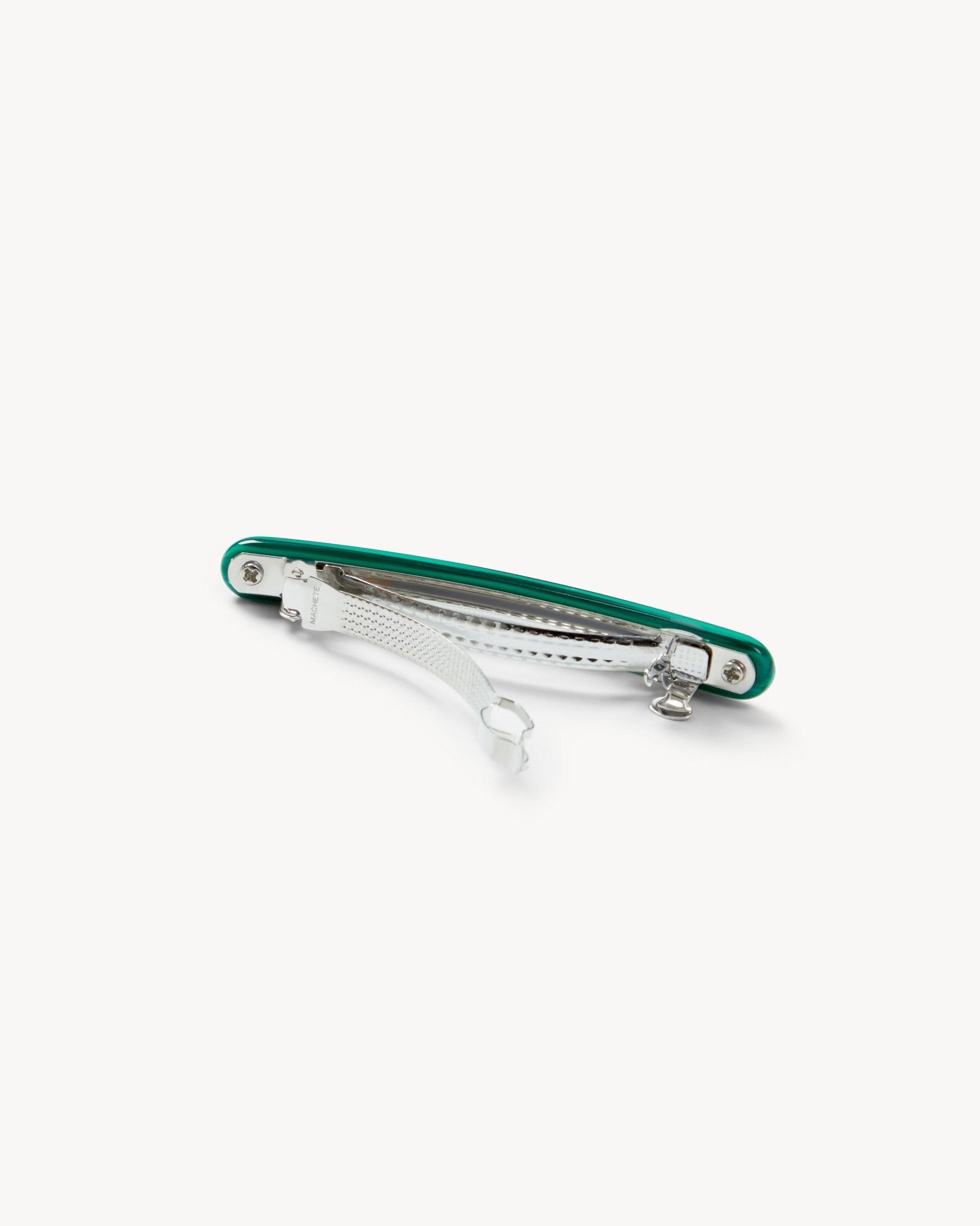 Midi Paris Barrette in Malachite