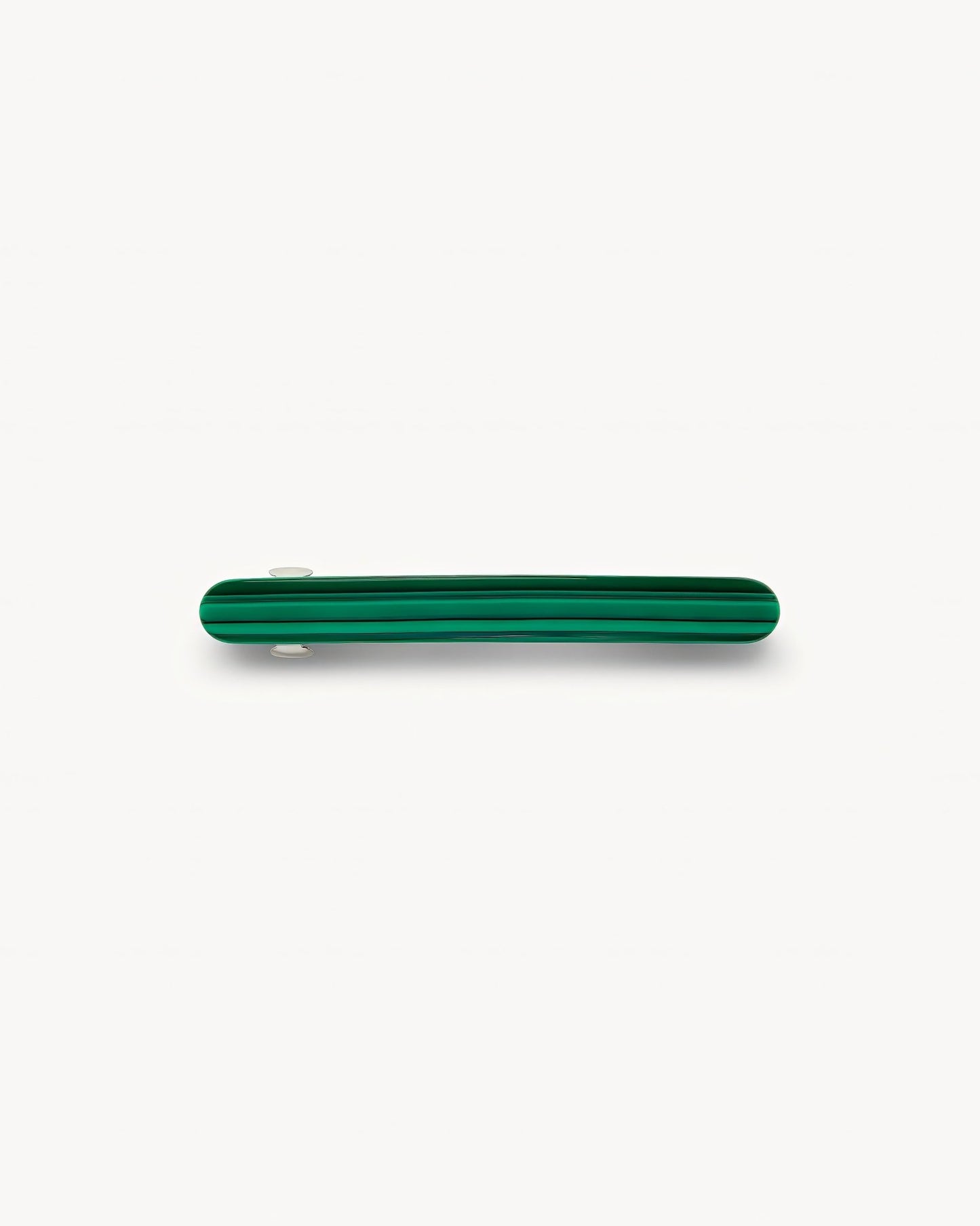 Midi Paris Barrette in Malachite