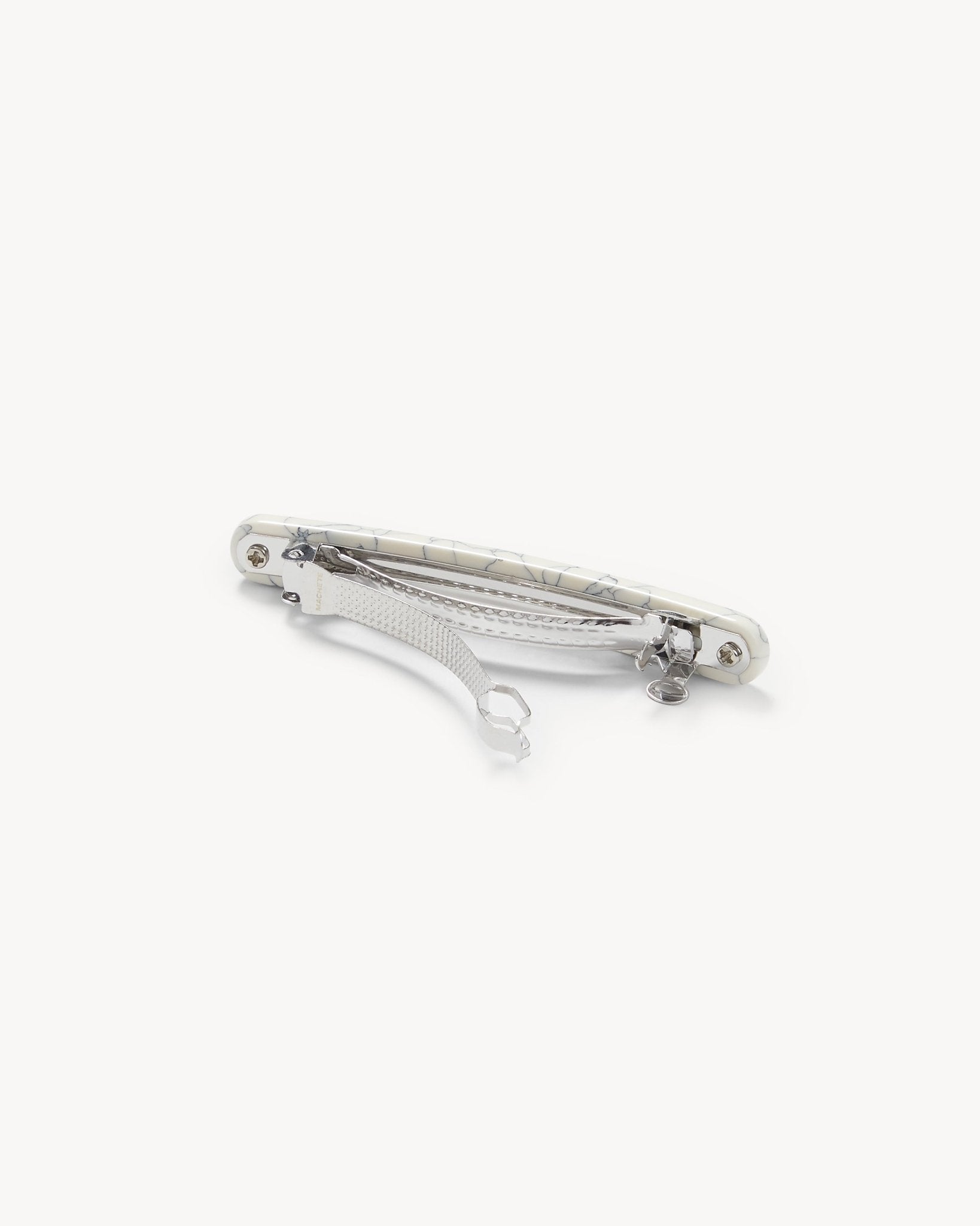 Midi Paris Barrette in Marble - MACHETE