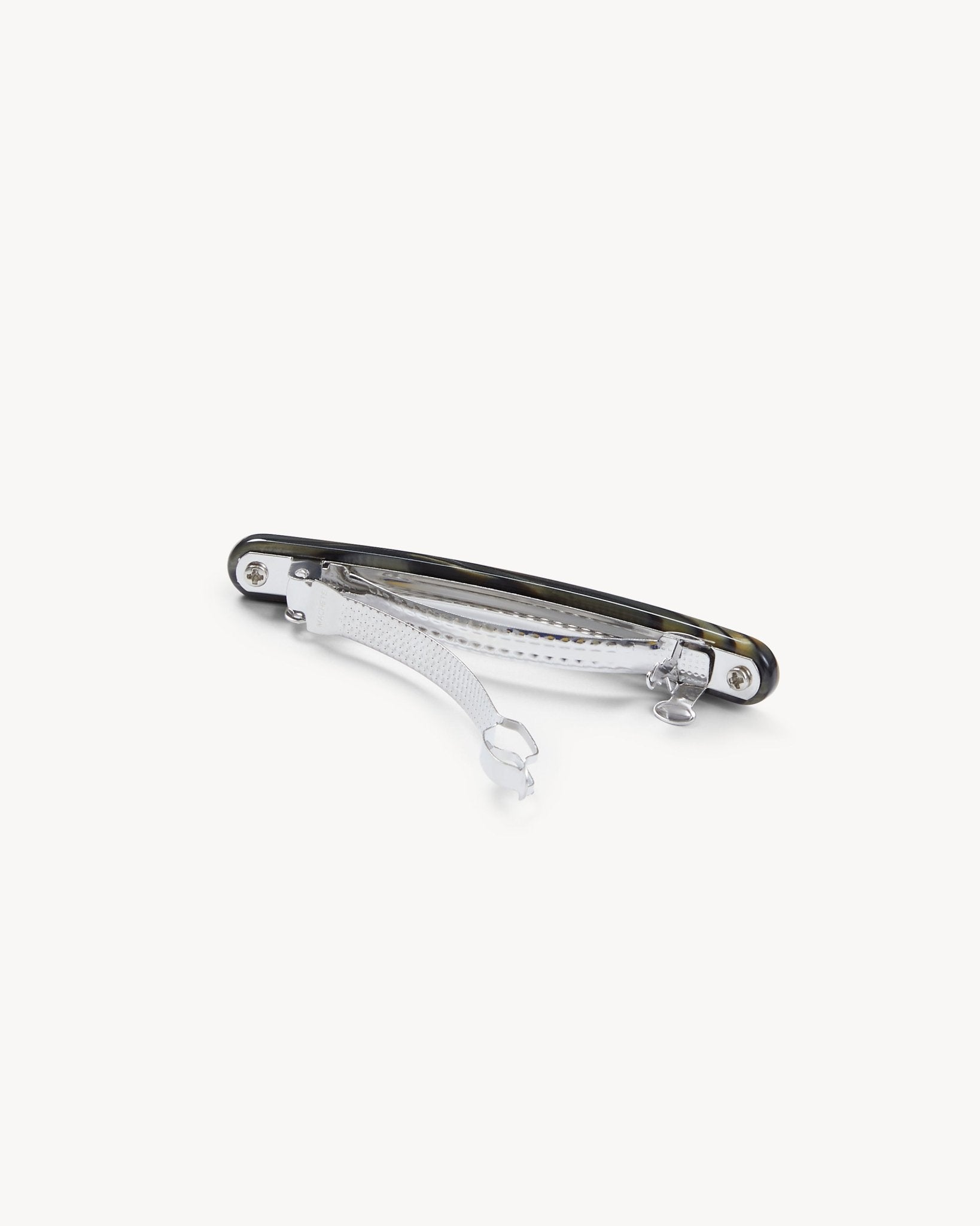 Midi Paris Barrette in Midnight Horn - MACHETE