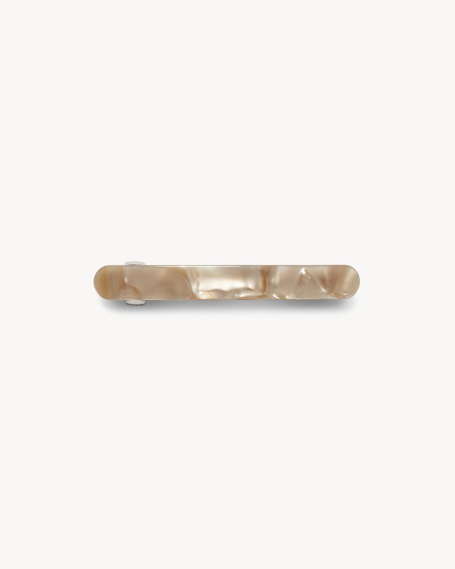 Midi Paris Barrette in Sand Shell - MACHETE