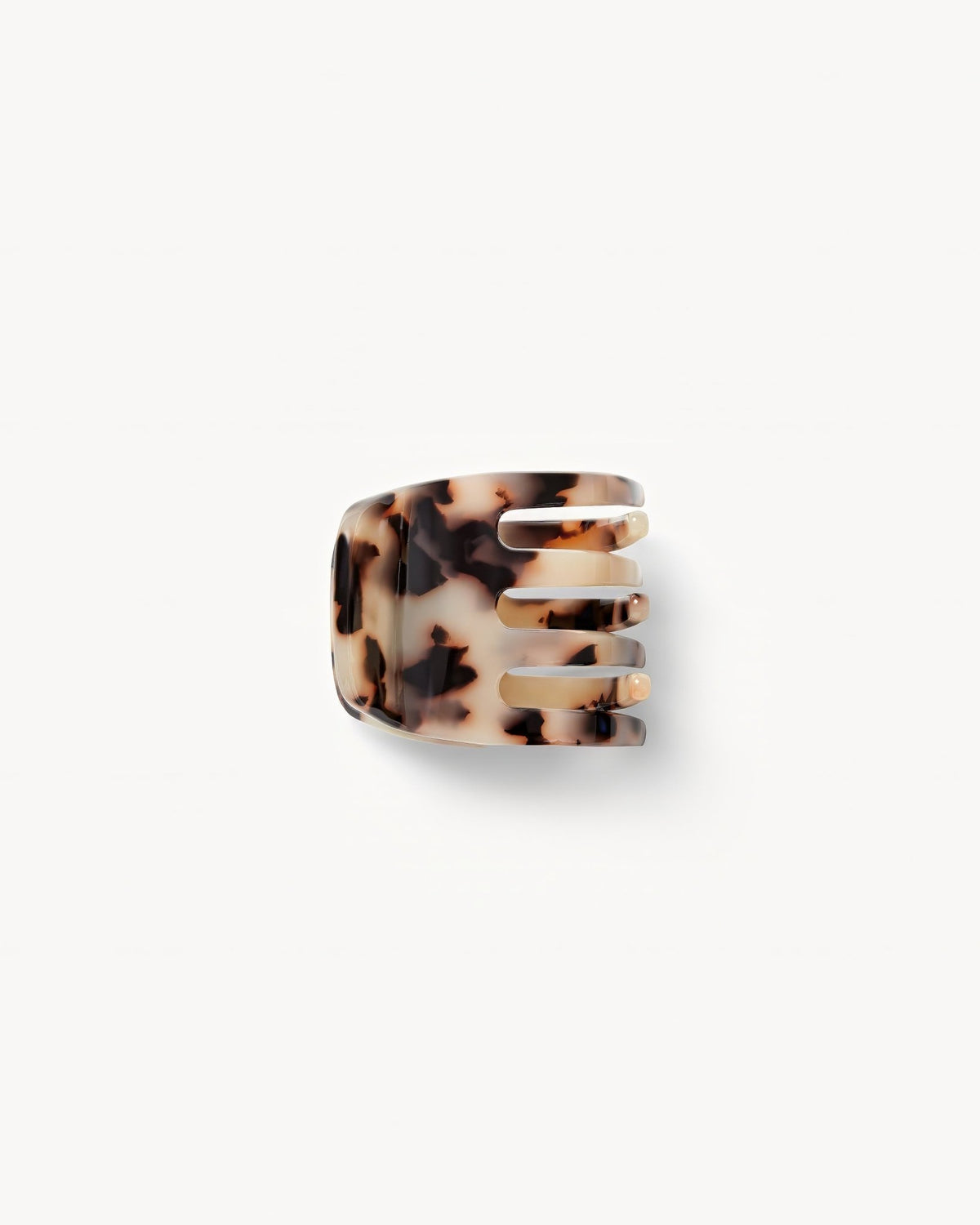 Mini Claw Clip in Ash Blonde Tortoise