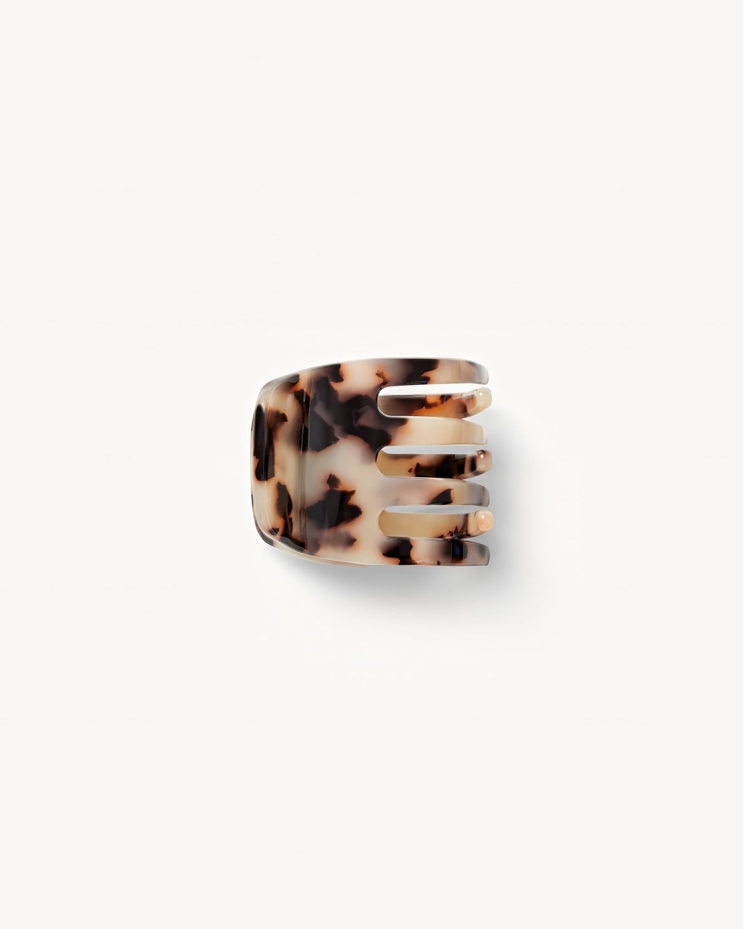 Mini Claw Clip in Ash Blonde Tortoise
