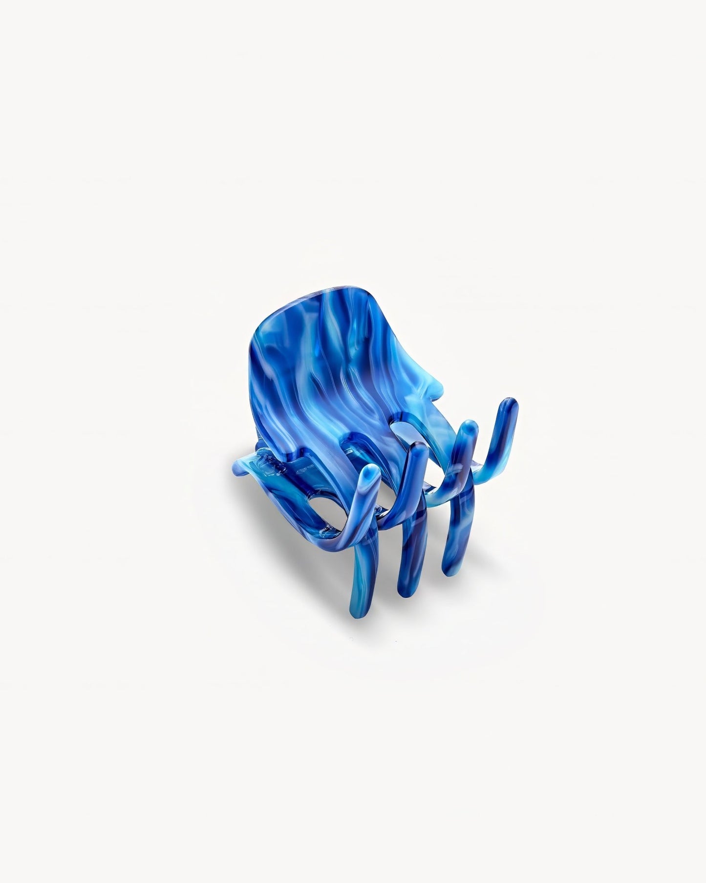 Mini Claw Clip in Capri