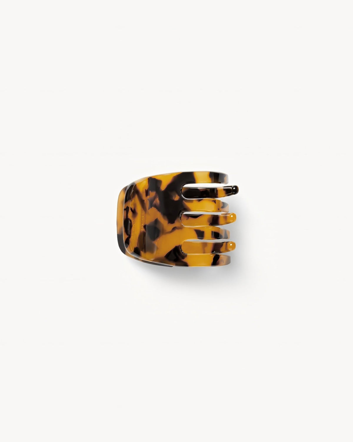 Mini Claw Clip in Classic Tortoise