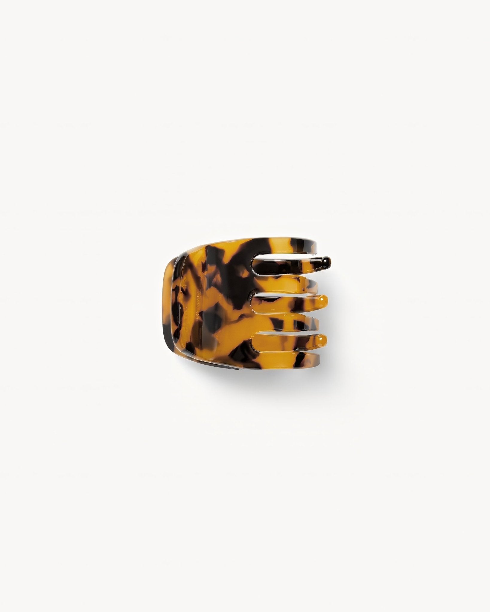 Mini Claw Clip in Classic Tortoise