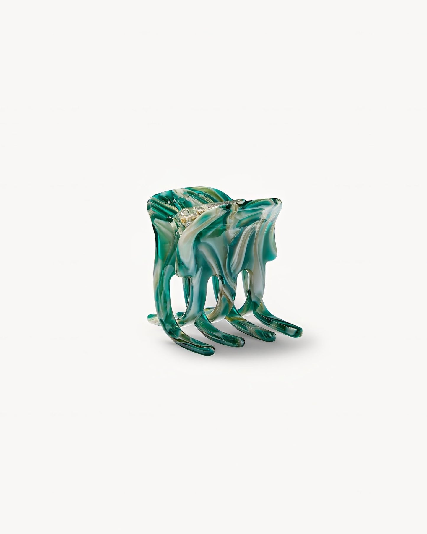 Mini Claw Clip in Stromanthe