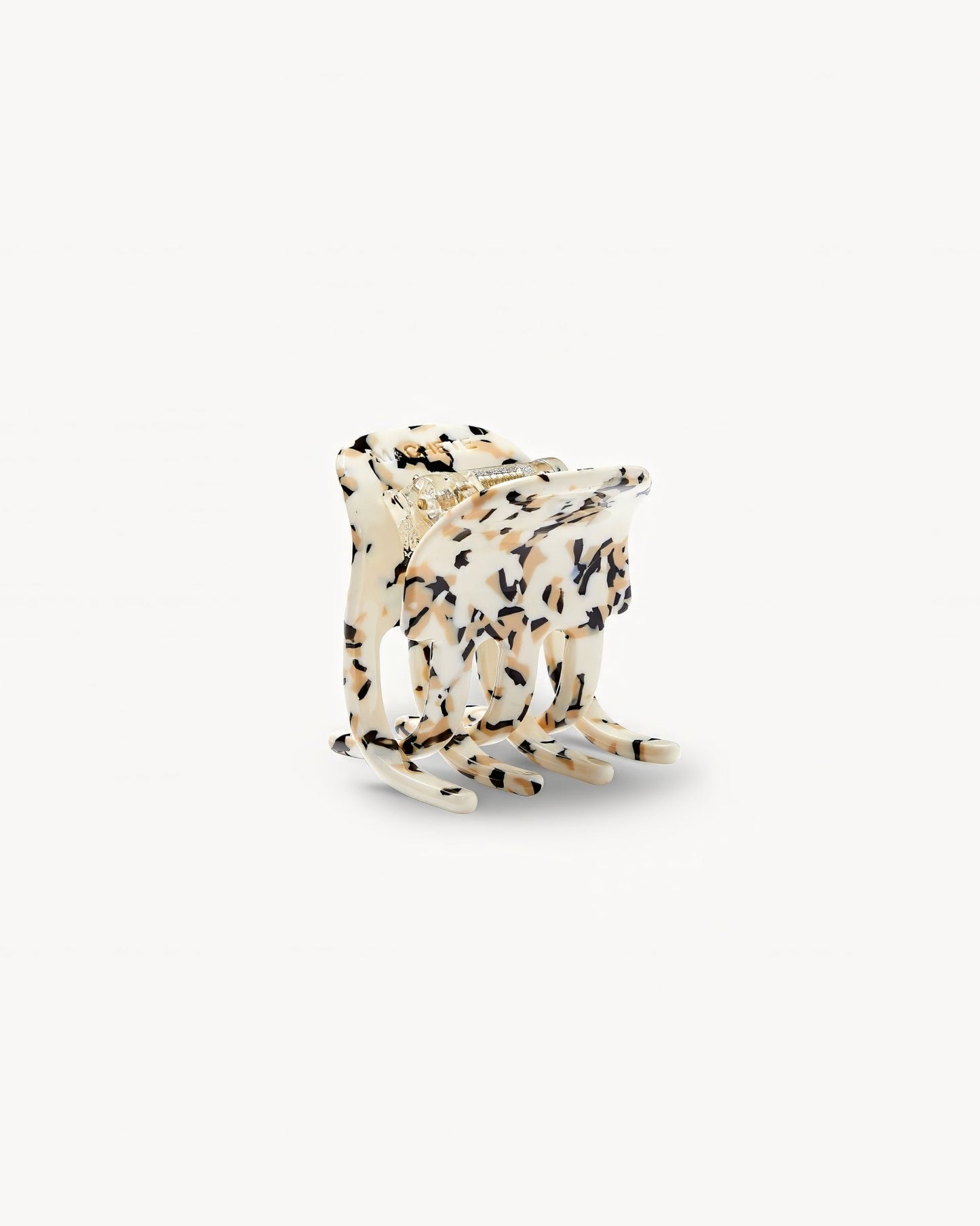 Mini Claw Clip in Terrazzo