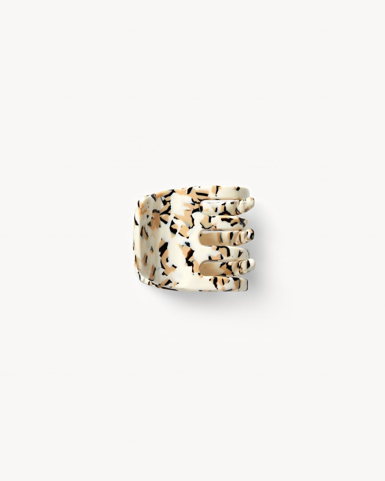 Mini Claw Clip in Terrazzo